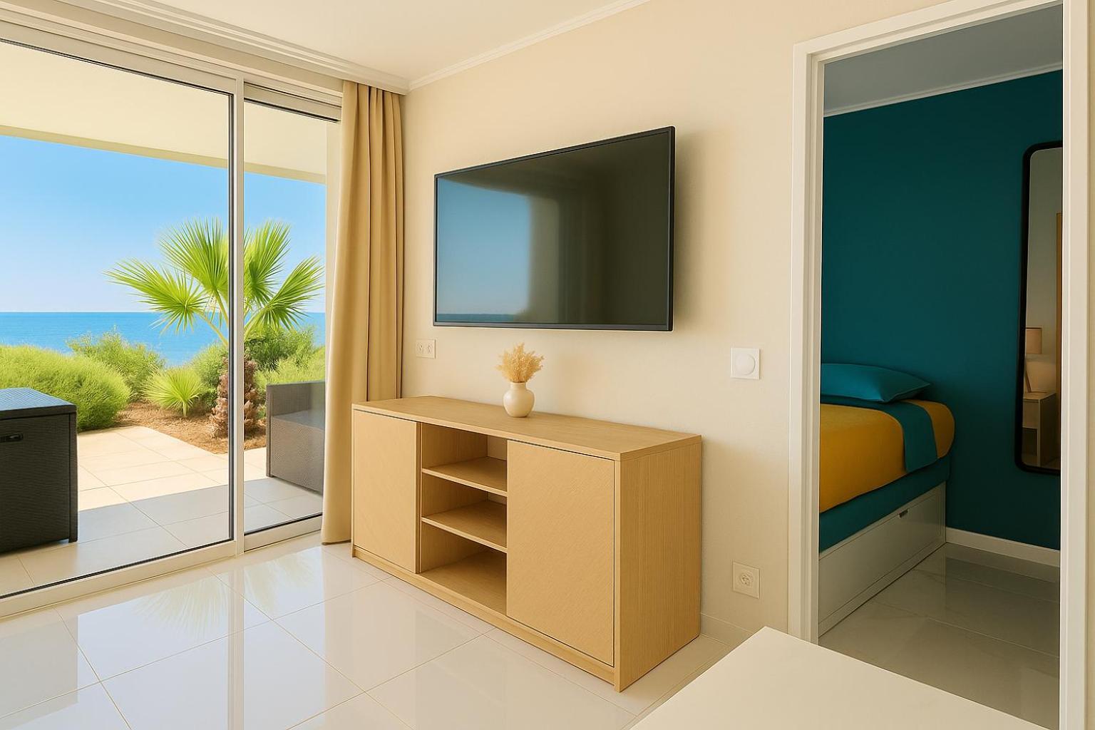 Luxueux Appartement - Vue Mer - Piscine - Free Parking - Monaco Cap-d’Ail Exterior foto